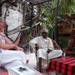 ras omy miss flood with zanzibar legend haji gora